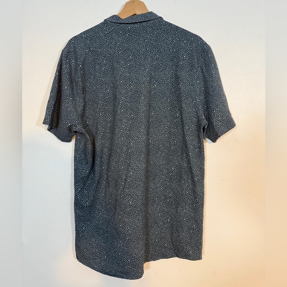 Benson Men’s Short-Sleeve Button-Up Shirt – White Dot Print – Size XXL – NWT - Picture 5 of 7